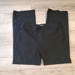 Ralph Lauren size 10 black dress pants